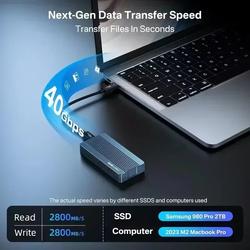 ACASIS 40Gbps M.2 NVMe SSD Enc - 8Tb M2 Nvme Ssd 评论和价格