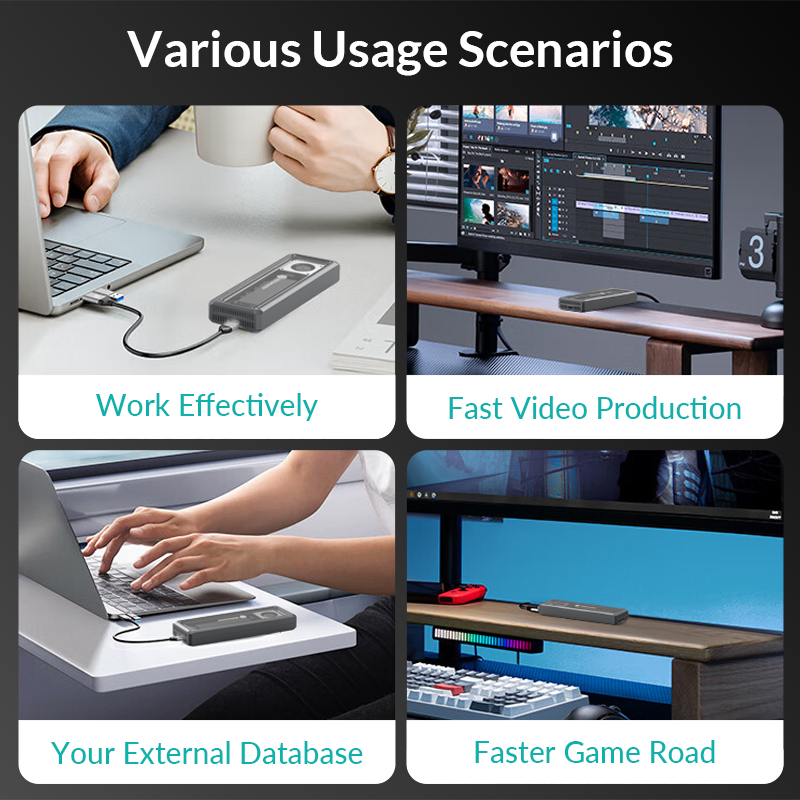 Yottamaster USB4 NVMe SSD Case - Usb4 40Gbps External Ssd 8Tb 评论和价格