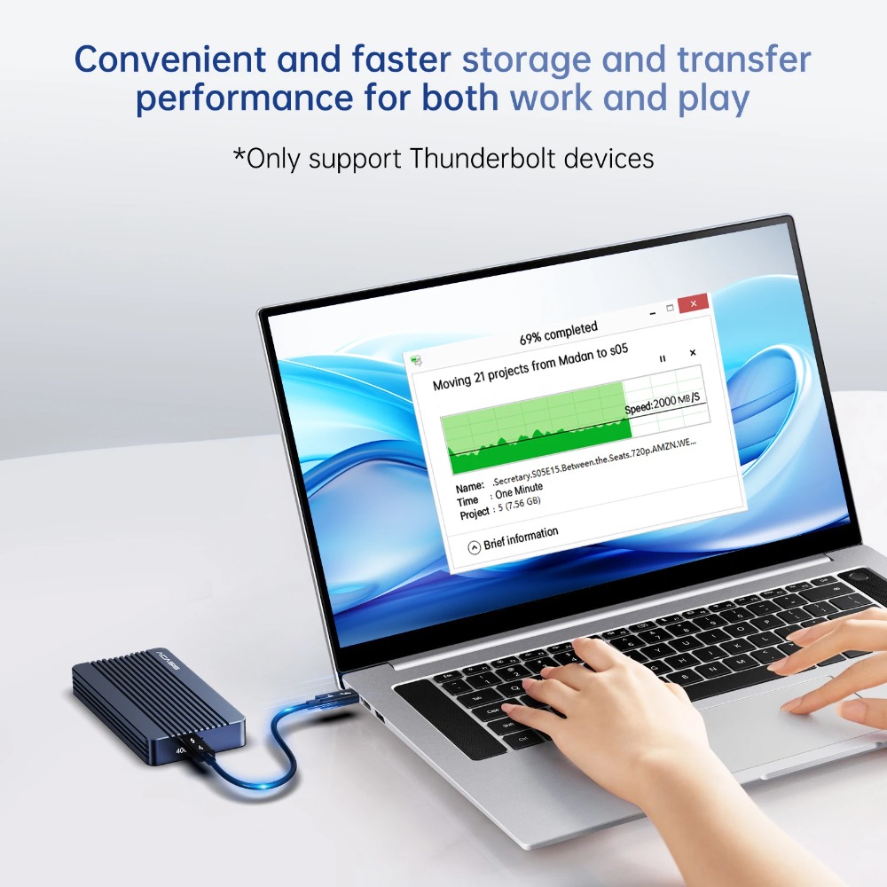 Acasis 40Gbps USB 4.0 NVME M.2 - 8Tb M2 Nvme Ssd 评论和价格