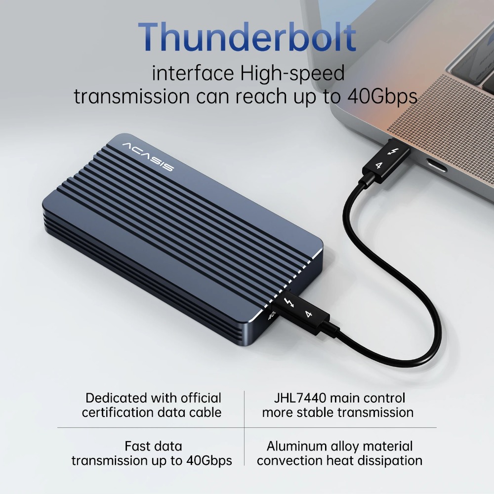 Acasis 40Gbps USB 4.0 NVME M.2 - 8Tb M2 Nvme Ssd 评论和价格