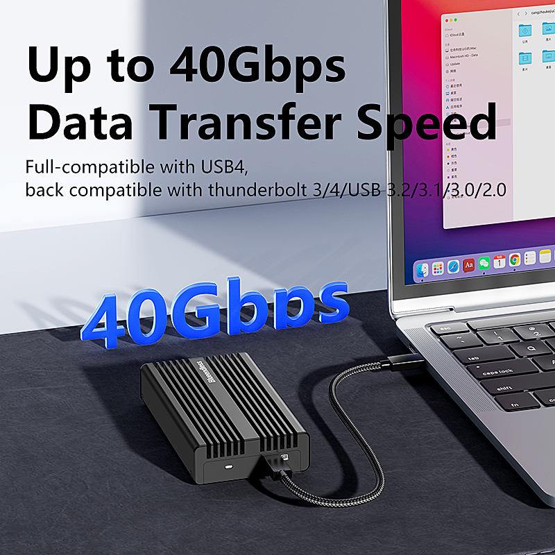Blueendless 40Gbps NVMe SSD En - Usb4 40Gbps External Ssd 8Tb 评论和价格