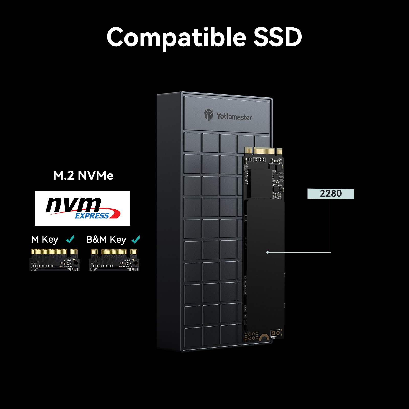Yottamaster 40Gbps M.2 NVMe SS - Thunderbolt 4 External Ssd 4Tb 评论和价格