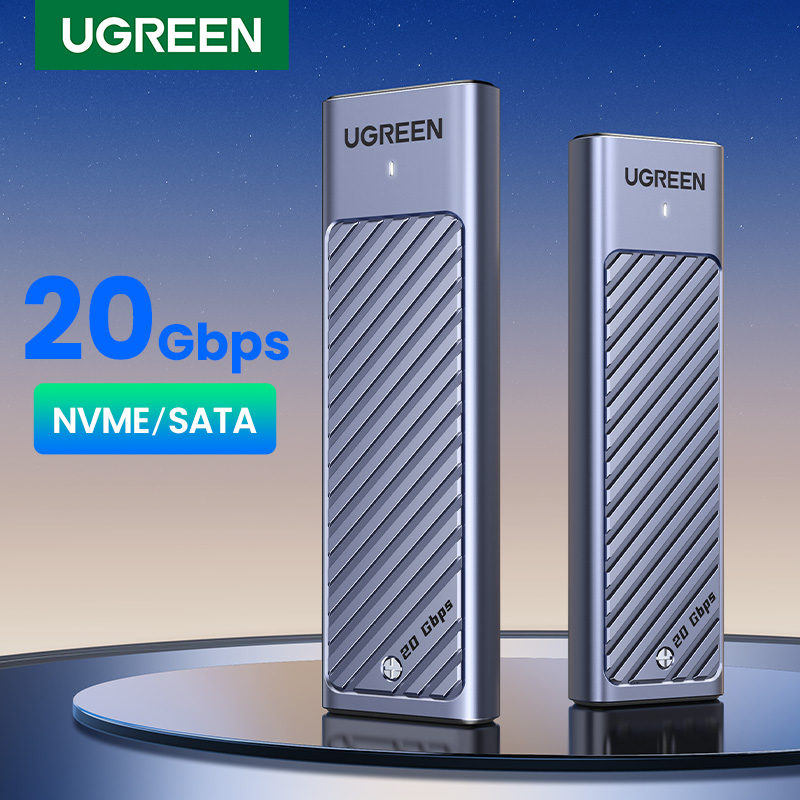 UGREEN 20Gbps M2 SSD Case M.2  - 8Tb M2 Nvme Ssd 评论和价格